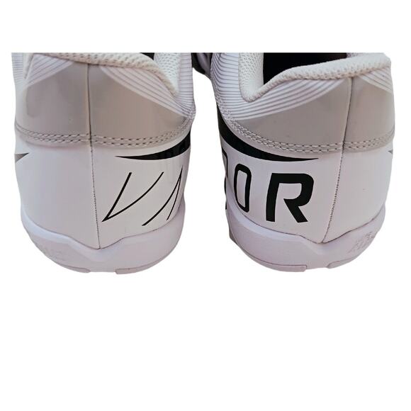 Nike‎ FASTFLEX VAPOR Size 11 Pro Football Cleats White w SILVER Laced DQ5114-100 main image 10